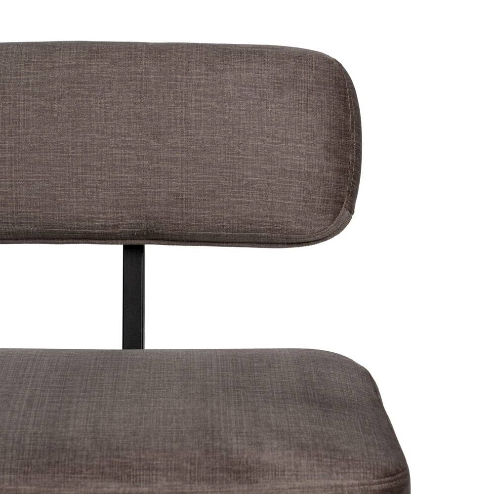 Silla Gris Moderna Ellis 71 cm - Diseño Contemporáneo, Estructura Metálica y Comodidad Ergonomica para Hogar y Oficina - Imagen 4