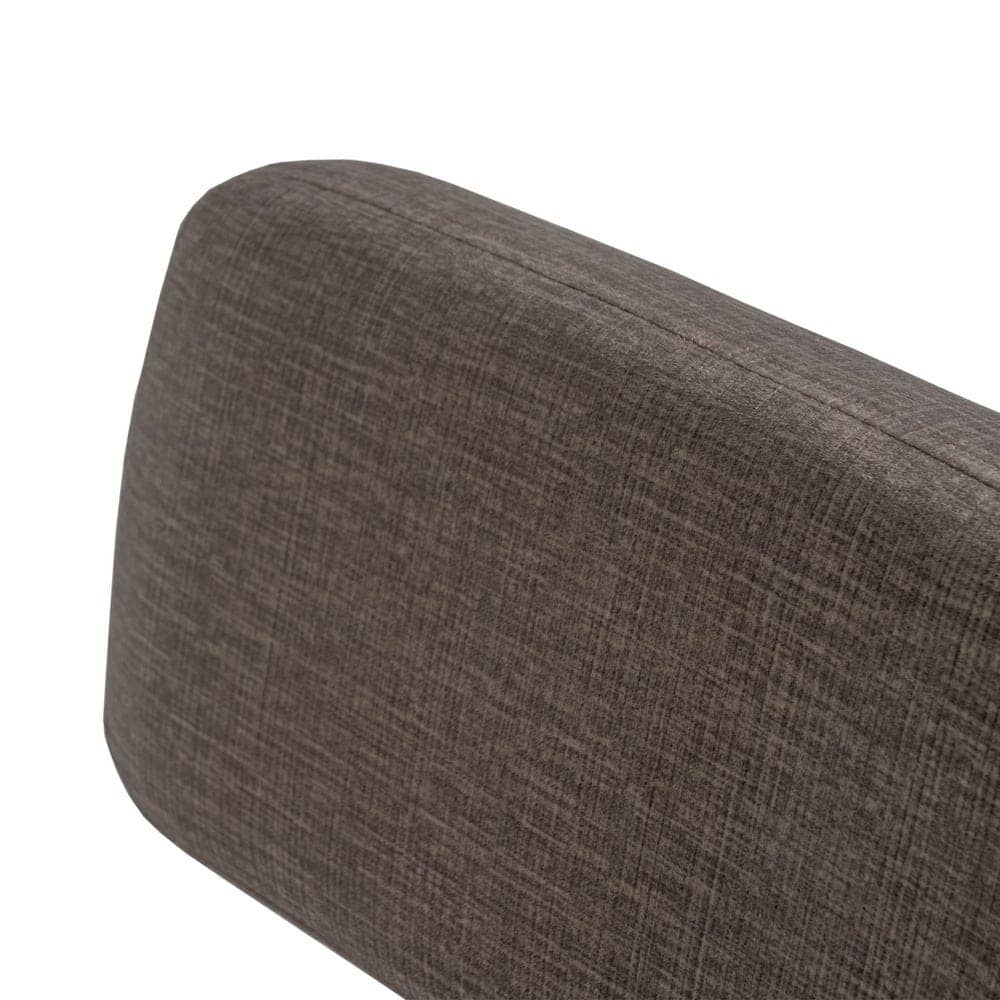 Silla Gris Moderna Ellis 71 cm - Diseño Contemporáneo, Estructura Metálica y Comodidad Ergonomica para Hogar y Oficina - Imagen 6