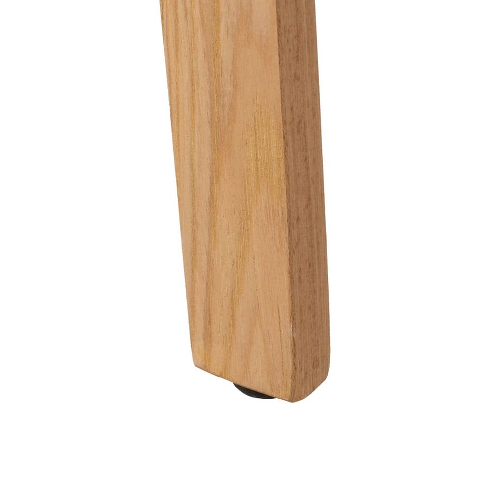 Silla Quilven Gris con Tejido 100% Poliéster y Madera de Haya - Elegancia y Confort 82 cm para Comedores y Salones - Imagen 10