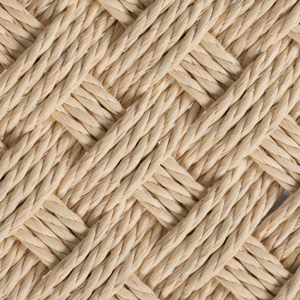 Silla Adler Marrón de Madera y Fibra Natural - Diseño Moderno y Cómodo para Comedor y Salón (80 cm) - Imagen 11