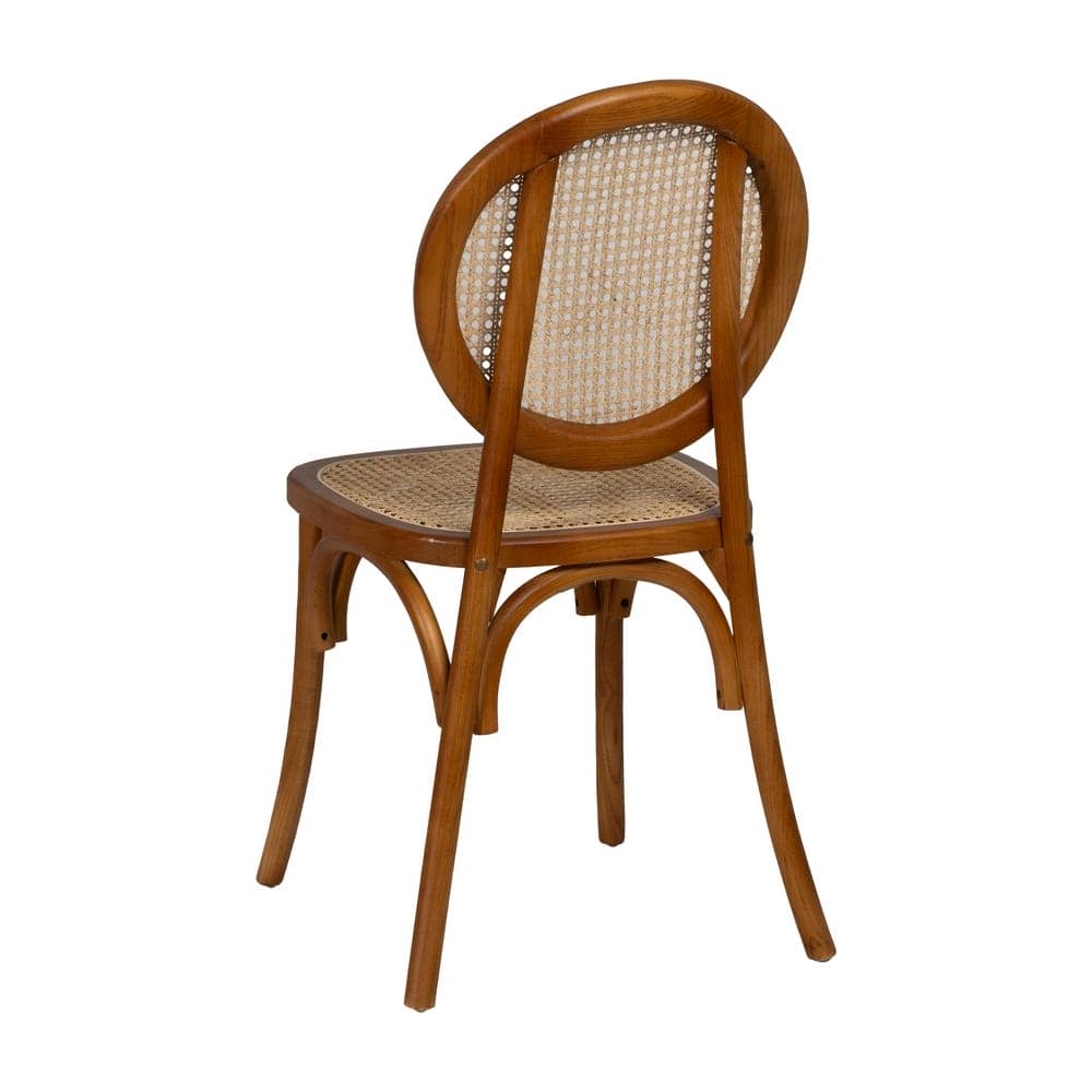 Silla Miel de Madera de Olmo - Diseño Elegante y Confortable para Hogar y Contract (89 cm) - Imagen 3
