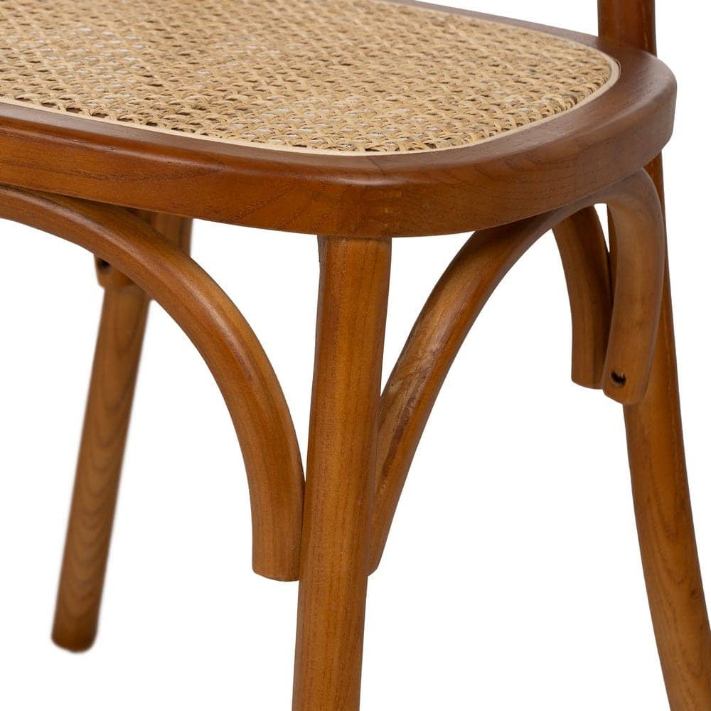 Silla Miel de Madera de Olmo - Diseño Elegante y Confortable para Hogar y Contract (89 cm) - Imagen 7