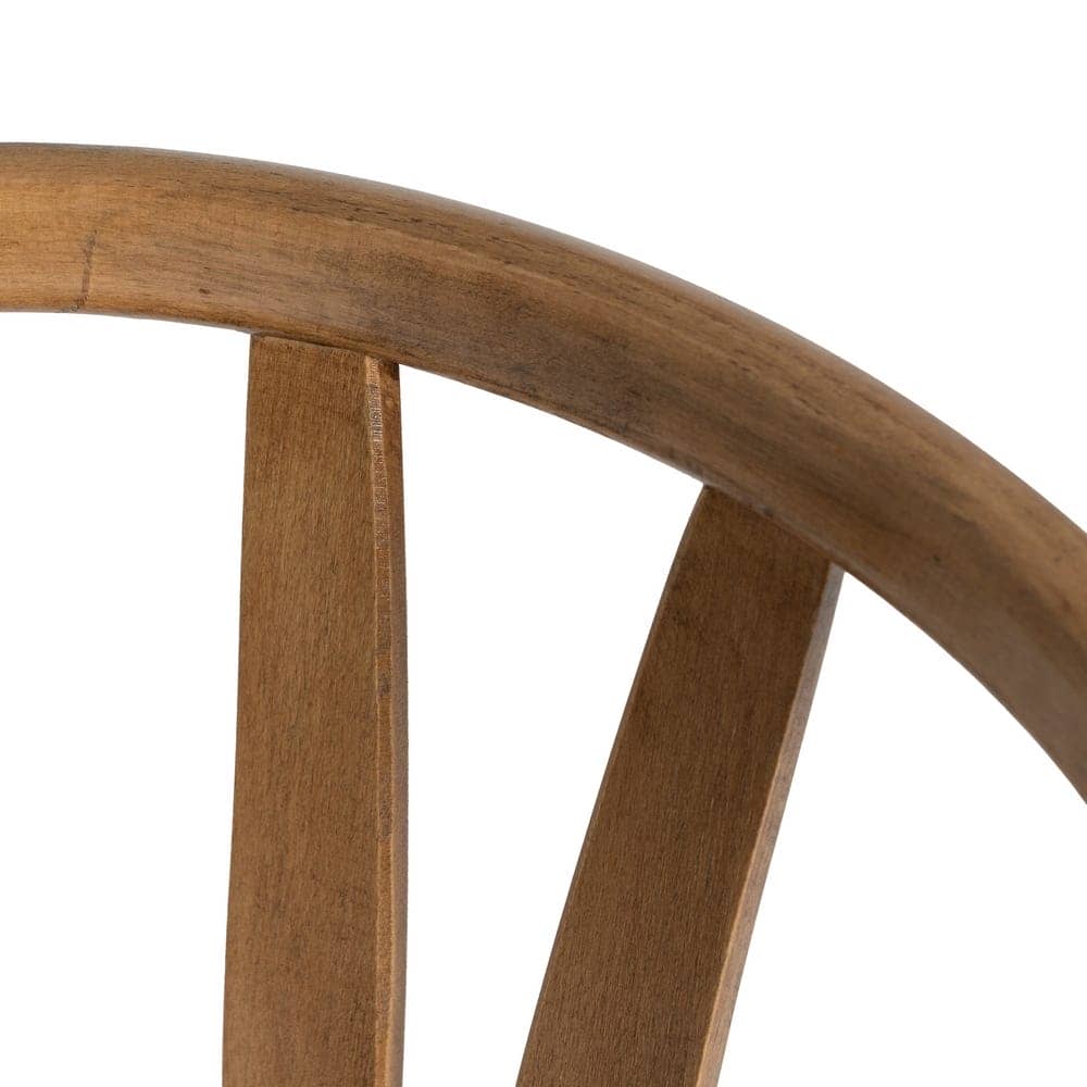 Silla Camden de Madera de Haya y Ratán en Color Miel - Elegancia y Confort para tu Hogar (81 cm) - Imagen 7