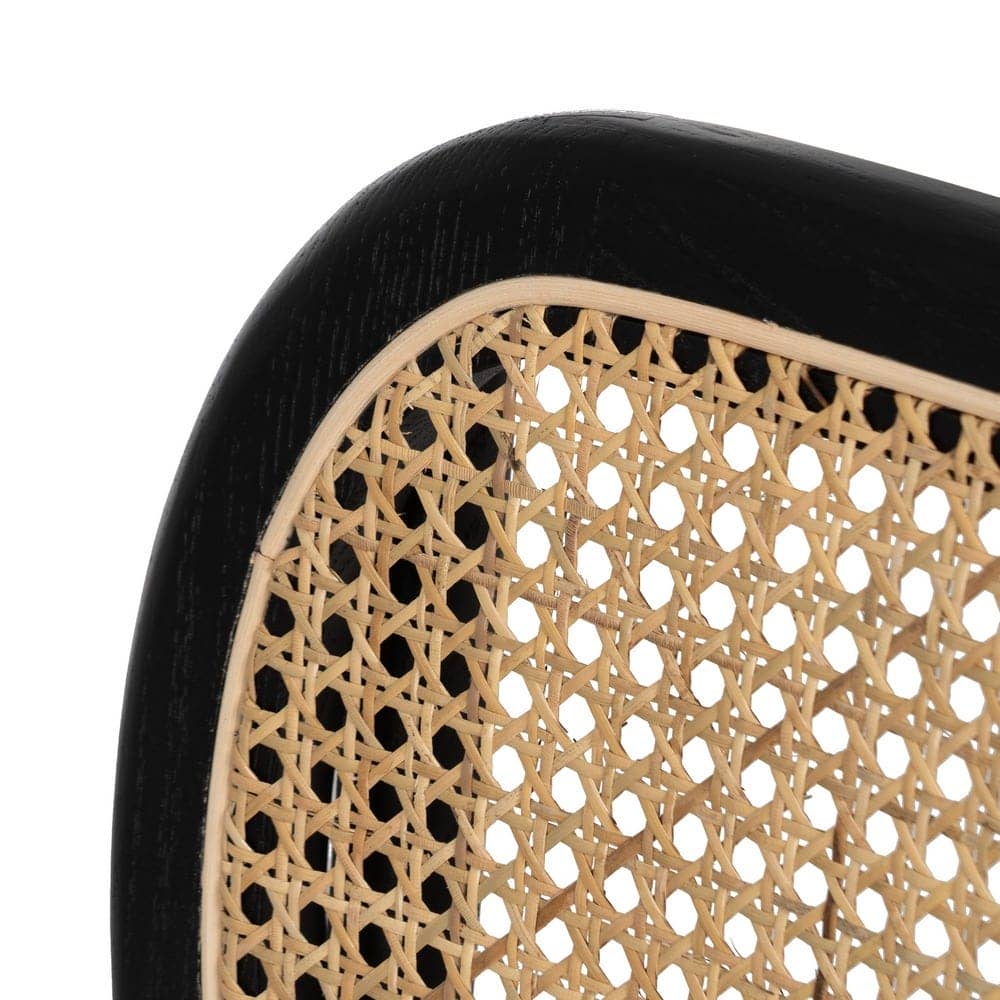 Silla Negra de Madera de Olmo Cyris 88 cm - Elegancia Clásica y Diseño Funcional para Comedores y Oficinas - Imagen 6