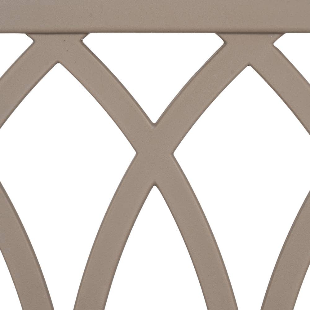 Silla Apilable Taupe de Polipropileno Dorven - Diseño Moderno y Ergonómico para Interiores y Exteriores, 83 cm, Ligera y Resistente con Protección UV - Imagen 8