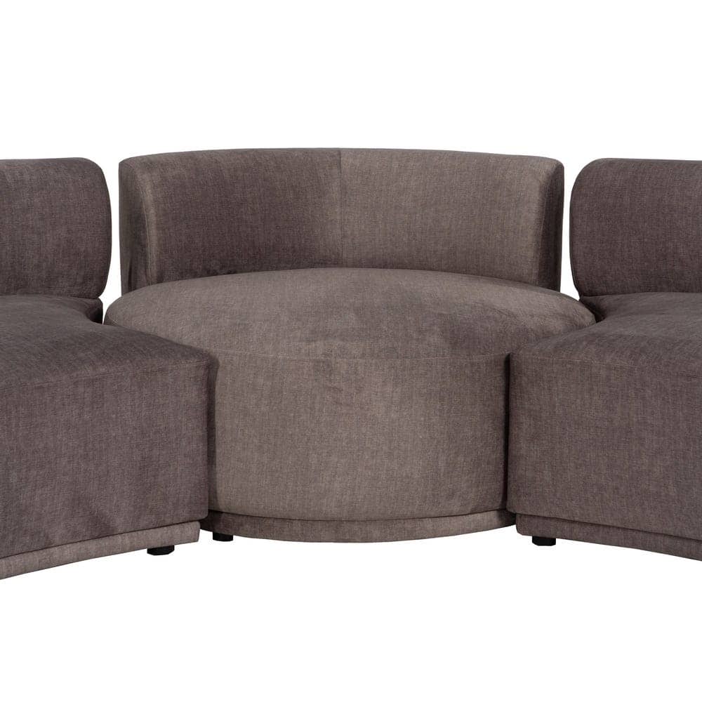 Sofá 3 Piezas Gris Tejido 405 cm - Diseño Moderno y Confort Superior para Salón Espacioso - Imagen 9