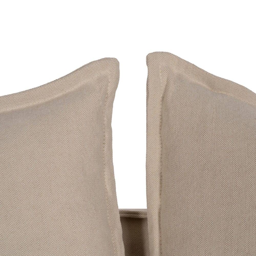 Sofá 3 Plazas Crema de Tejido Premium para Salón - 210 cm, Confort y Estilo Atemporal, Desenfundable y Duradero, Soporta 330 kg - Imagen 8