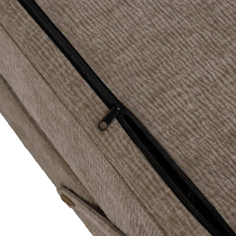 Sofá Beige Compacto en Tejido para Salón - Diseño Moderno y Funcional, 89 cm, Confort y Estilo para tu Hogar - Imagen 10