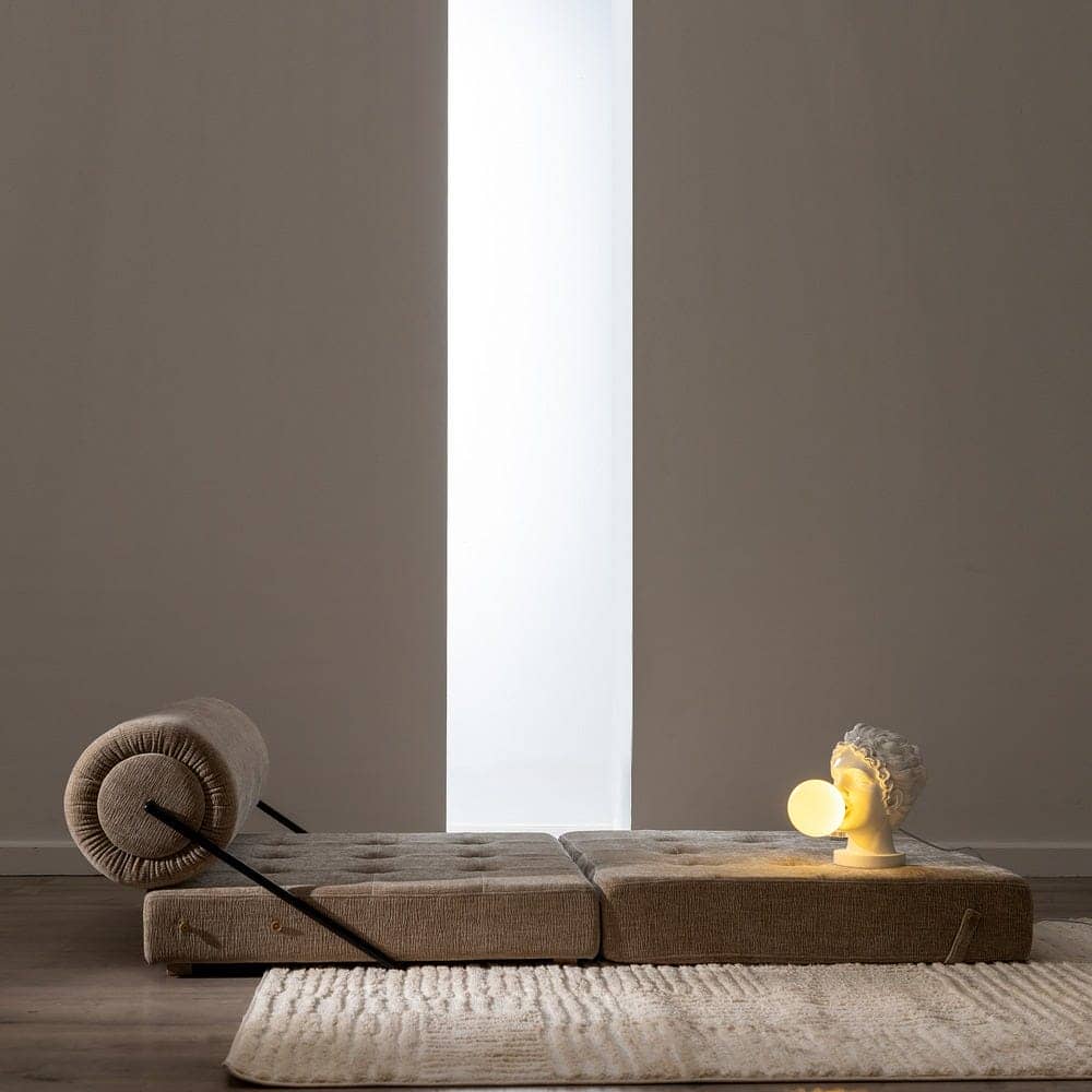 Sofá Beige Compacto en Tejido para Salón - Diseño Moderno y Funcional, 89 cm, Confort y Estilo para tu Hogar - Imagen 17