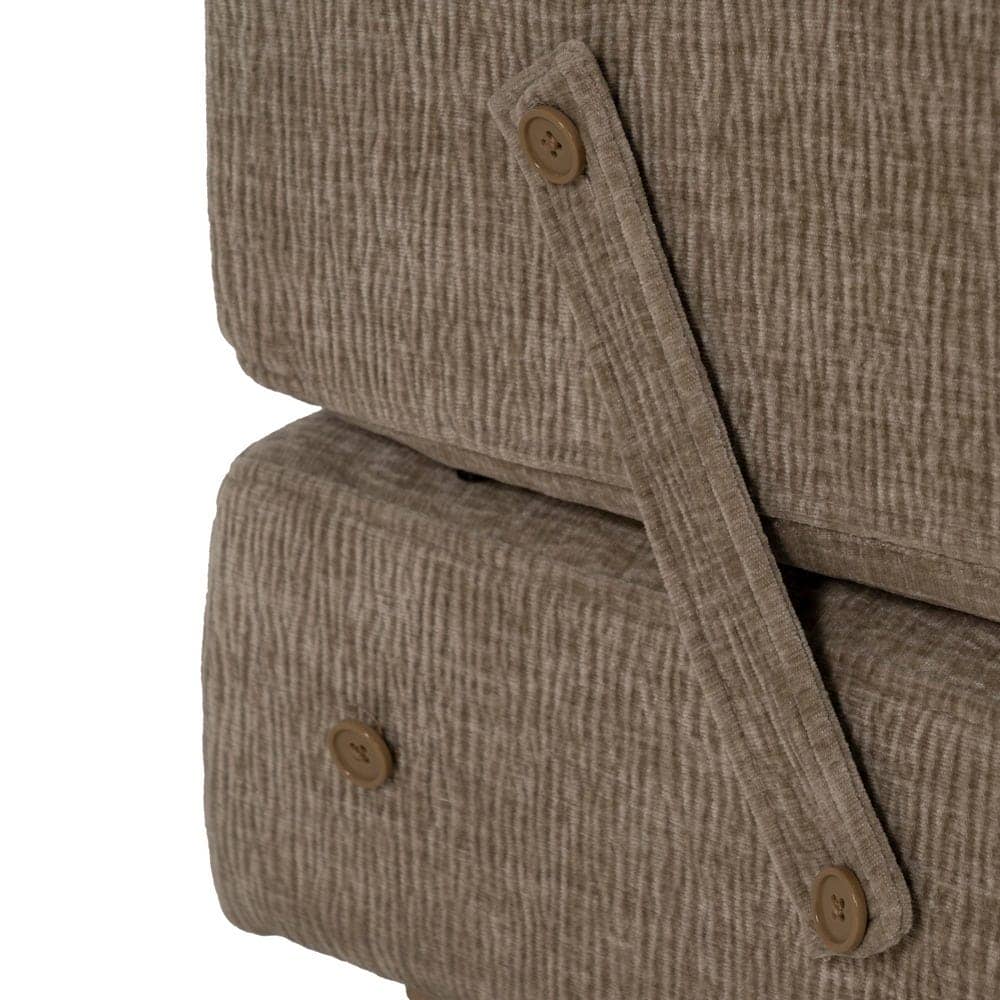 Sofá Beige Compacto en Tejido para Salón - Diseño Moderno y Funcional, 89 cm, Confort y Estilo para tu Hogar - Imagen 6