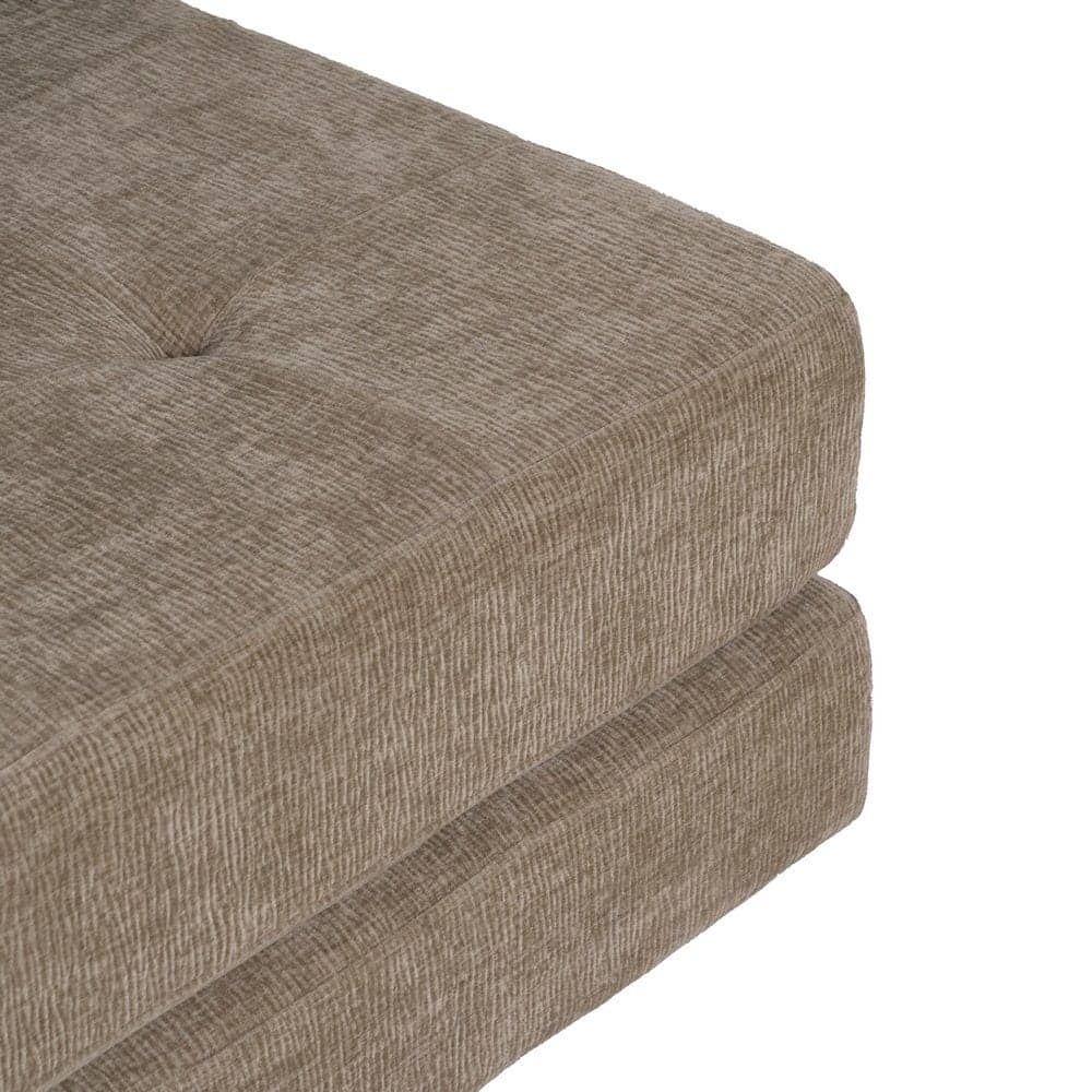 Sofá Beige Compacto en Tejido para Salón - Diseño Moderno y Funcional, 89 cm, Confort y Estilo para tu Hogar - Imagen 7