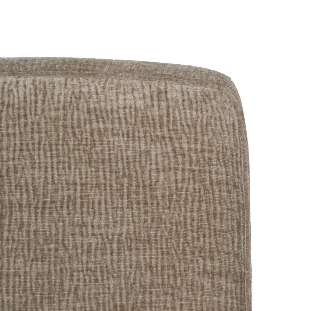 Sofá Beige de Tejido y Madera para Salón - Diseño Elegante y Confortable 134 cm, Ideal para Espacios Modernos - Imagen 7