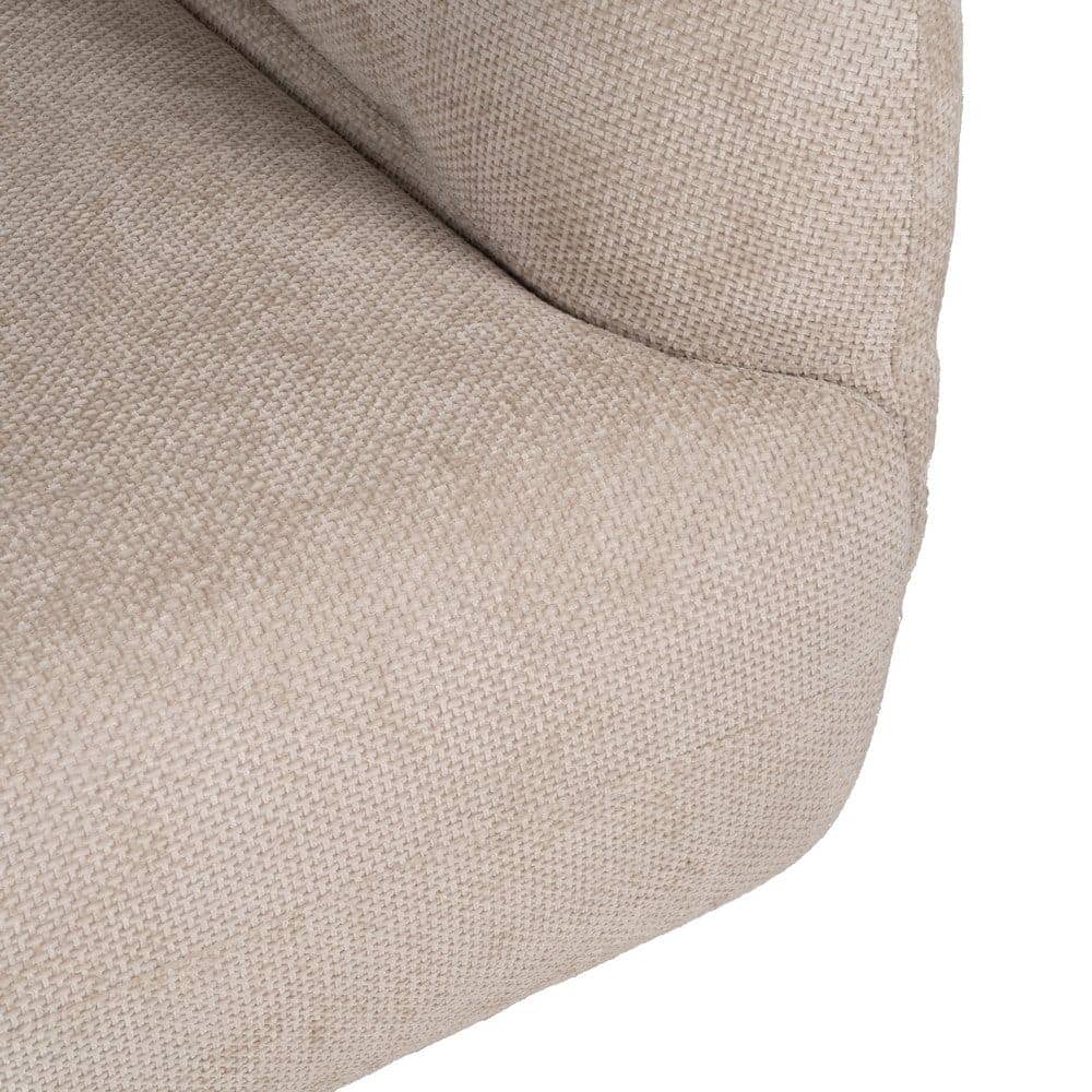 Sofá Beige Módulo Derecho 65 cm en Tejido 100% Poliéster para Salón - Diseño Modular, Cómodo y Elegante - Imagen 9