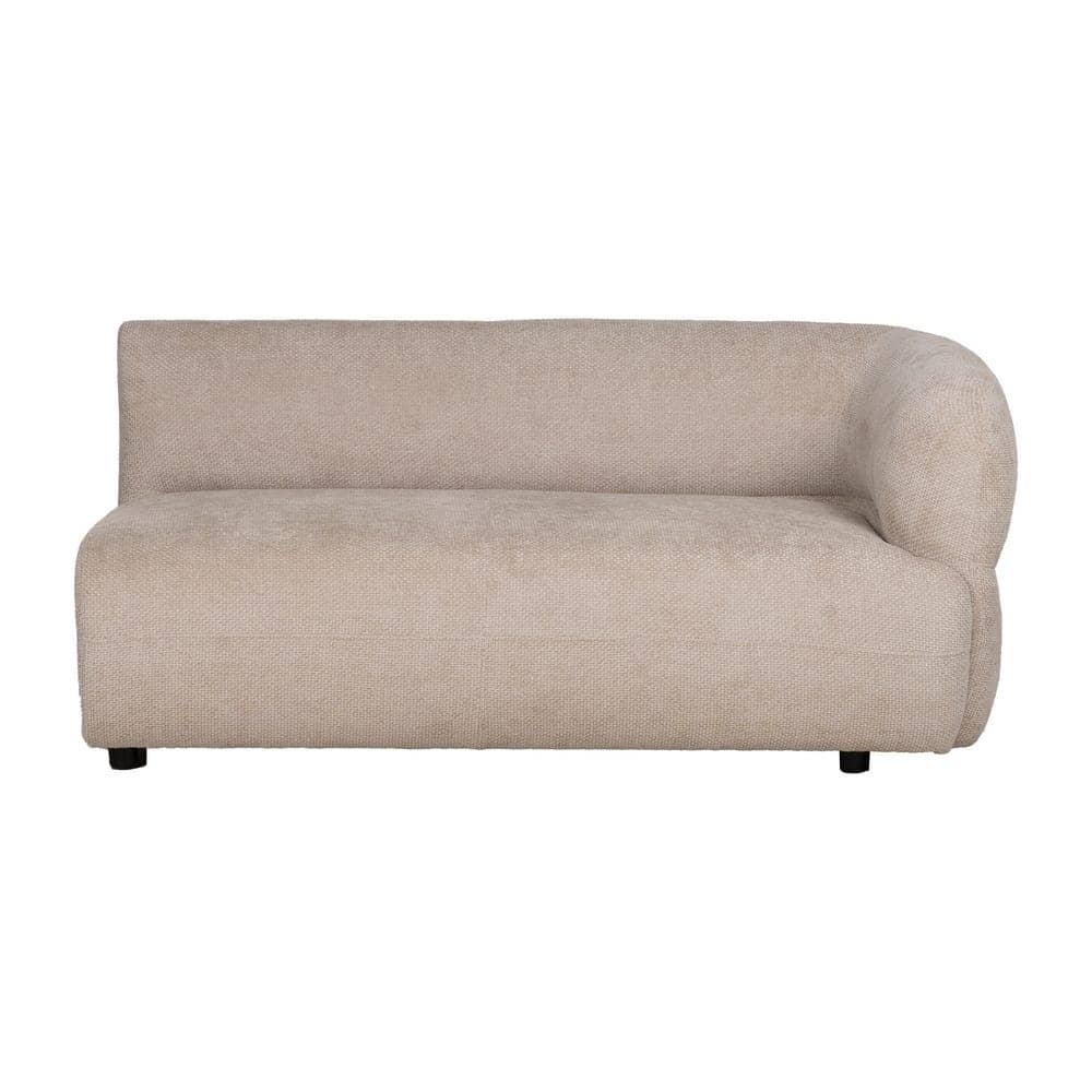 Sofá Beige Módulo Derecho 65 cm en Tejido 100% Poliéster para Salón - Diseño Modular, Cómodo y Elegante - Imagen 4
