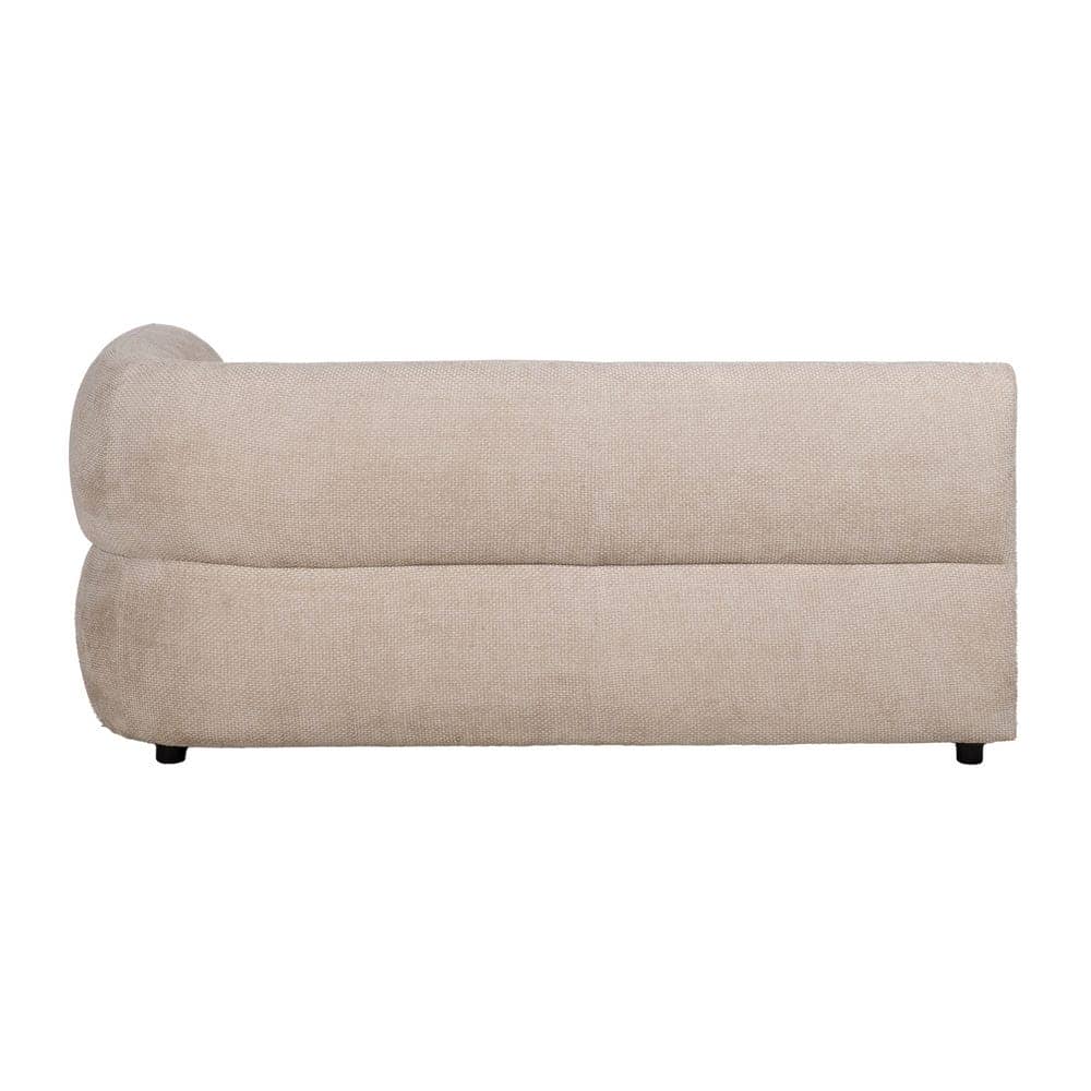 Sofá Beige Módulo Derecho 65 cm en Tejido 100% Poliéster para Salón - Diseño Modular, Cómodo y Elegante - Imagen 5