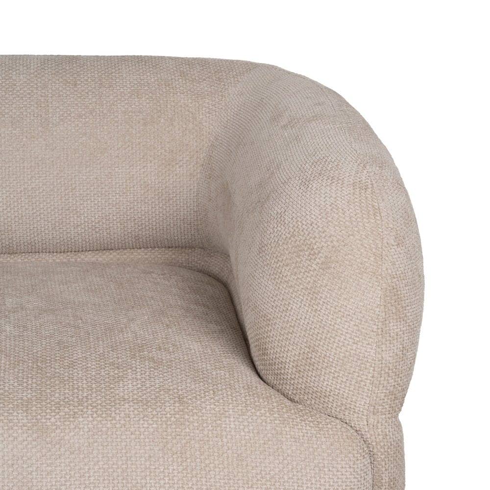 Sofá Beige Módulo Derecho 65 cm en Tejido 100% Poliéster para Salón - Diseño Modular, Cómodo y Elegante - Imagen 8