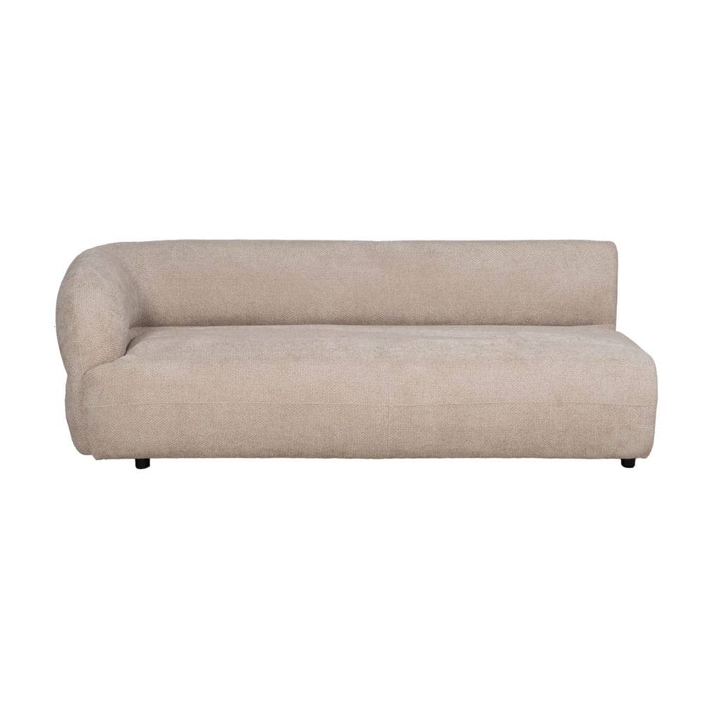Sofá Beige Módulo Izquierdo 65 cm - Elegante y Confortable para Decoración Moderna, 100% Poliéster, Estructura de Madera, Ideal para Salones - Imagen 4
