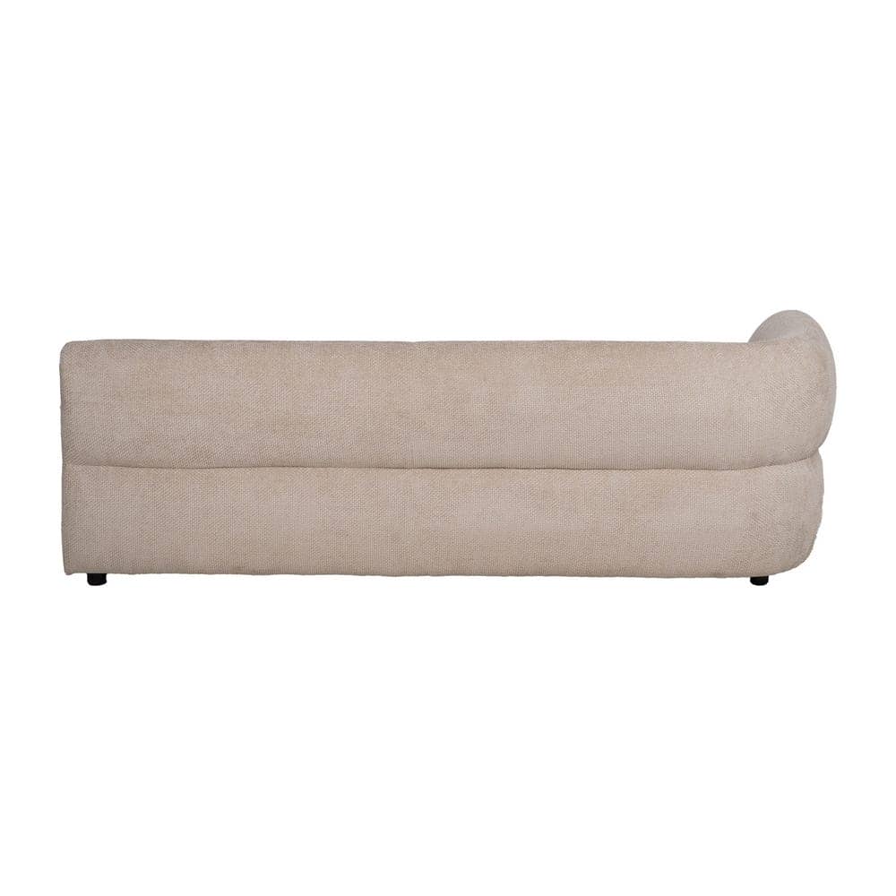 Sofá Beige Módulo Izquierdo 65 cm - Elegante y Confortable para Decoración Moderna, 100% Poliéster, Estructura de Madera, Ideal para Salones - Imagen 5