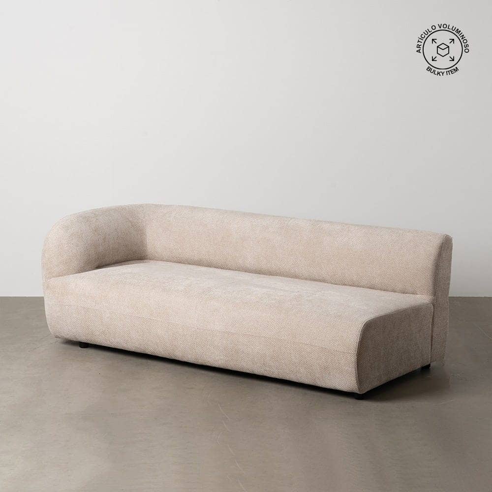 Sofá Beige Módulo Izquierdo 65 cm - Elegante y Confortable para Decoración Moderna, 100% Poliéster, Estructura de Madera, Ideal para Salones - Imagen 13