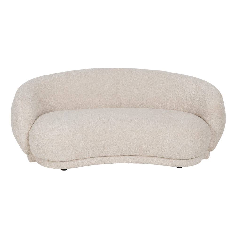 Sofá Beige Tejido de 195 cm para Salón - Estilo y Comodidad en Tu Hogar - Imagen 2