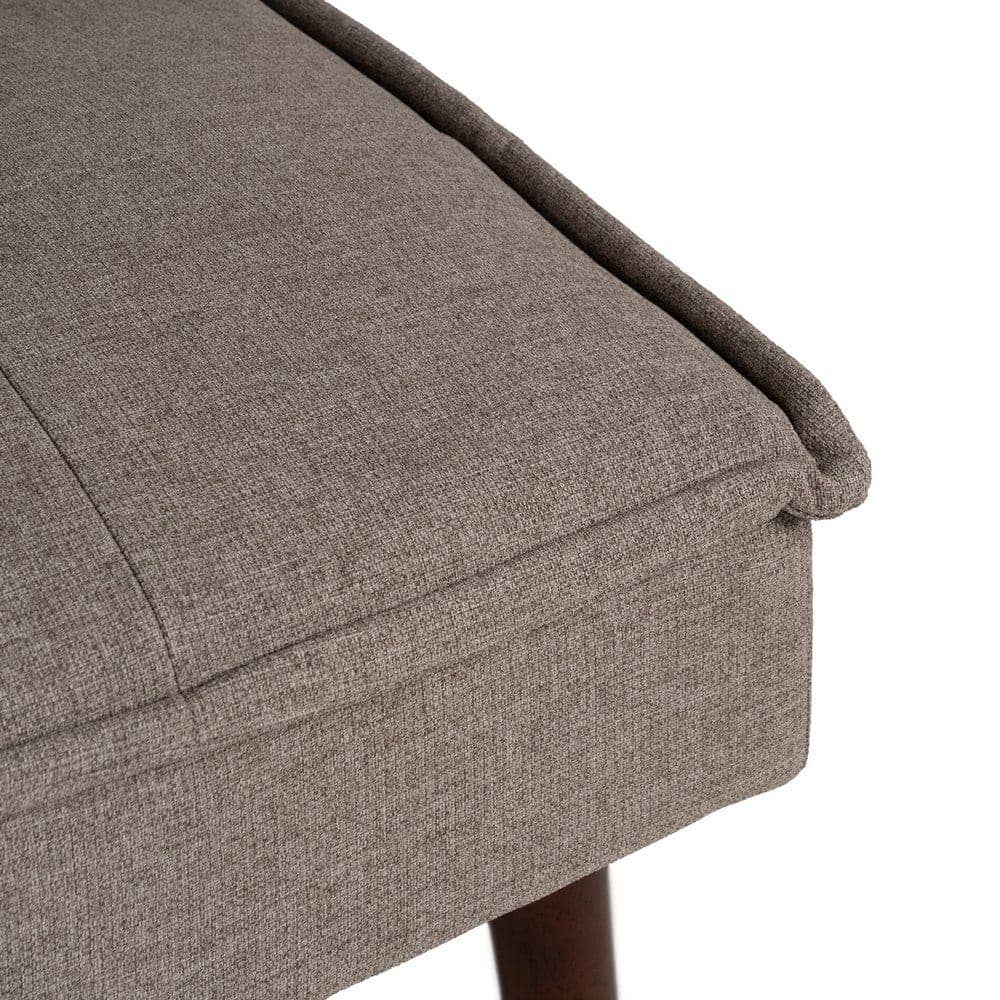 Sofá Cama Beige en Chenilla Moderno - Diseño Elegante y Funcional, 181x101 cm, Estructura Duradera y Confort Excepcional - Imagen 9