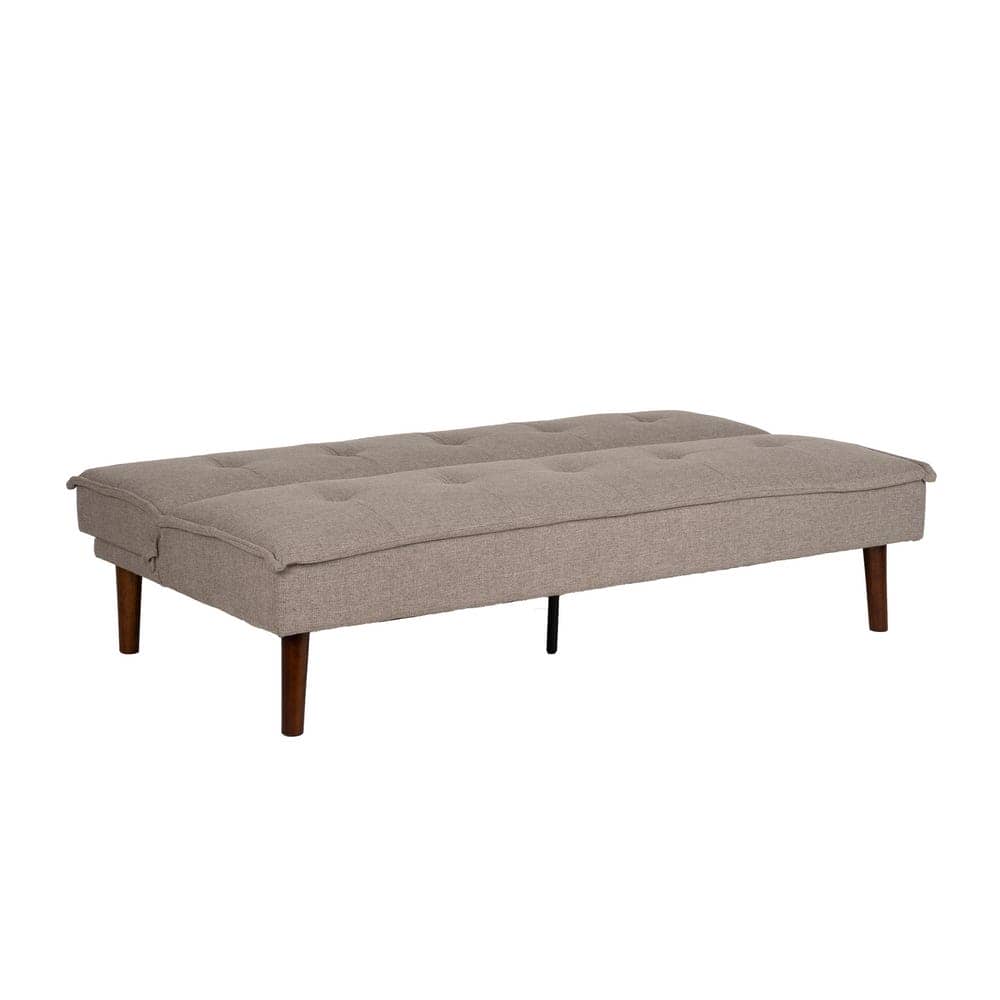 Sofá Cama Beige en Chenilla Moderno - Diseño Elegante y Funcional, 181x101 cm, Estructura Duradera y Confort Excepcional - Imagen 2