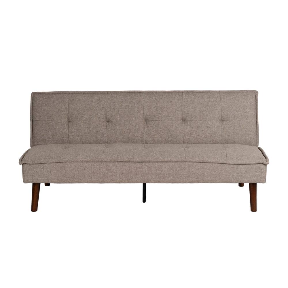 Sofá Cama Beige en Chenilla Moderno - Diseño Elegante y Funcional, 181x101 cm, Estructura Duradera y Confort Excepcional - Imagen 3