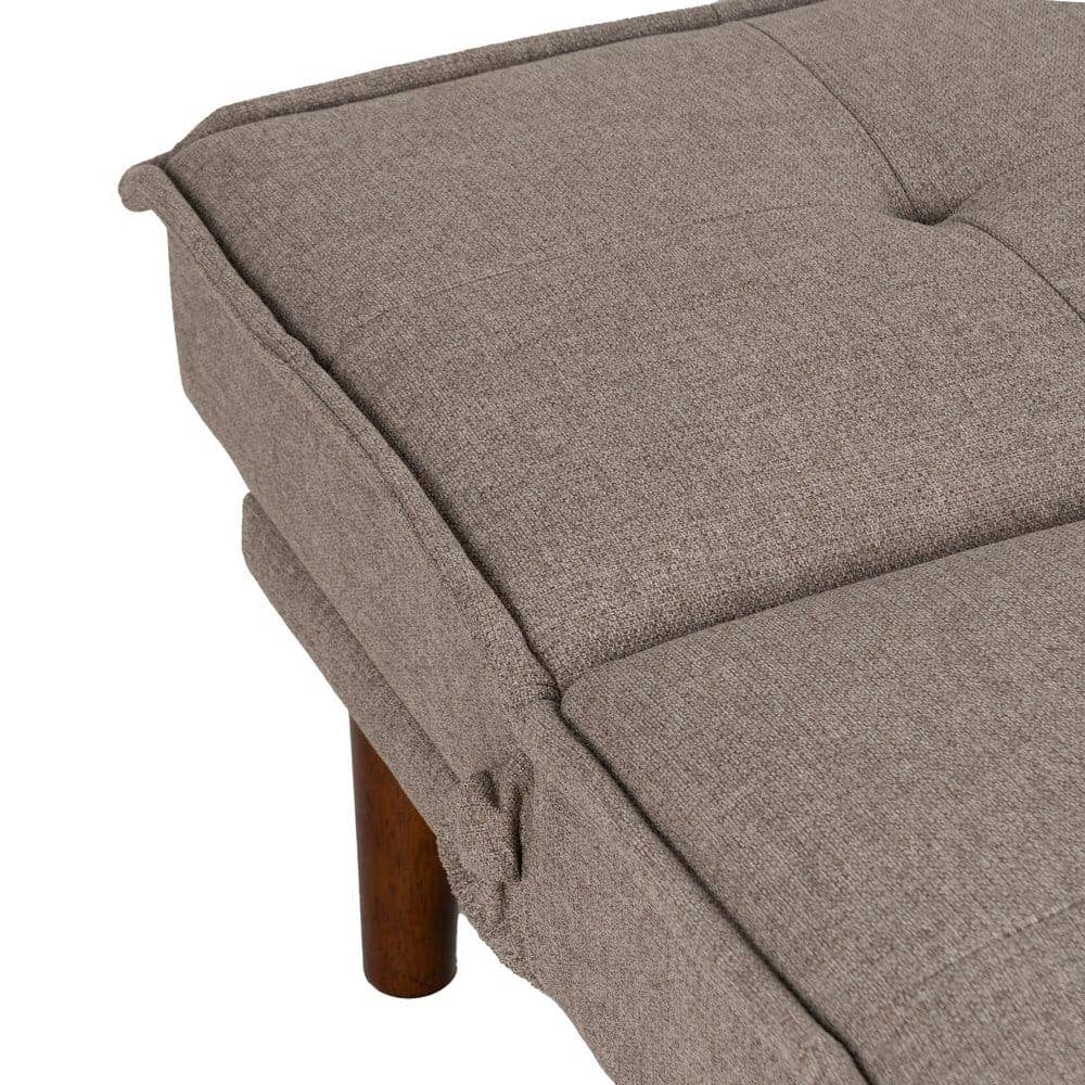 Sofá Cama Beige en Chenilla Moderno - Diseño Elegante y Funcional, 181x101 cm, Estructura Duradera y Confort Excepcional - Imagen 6