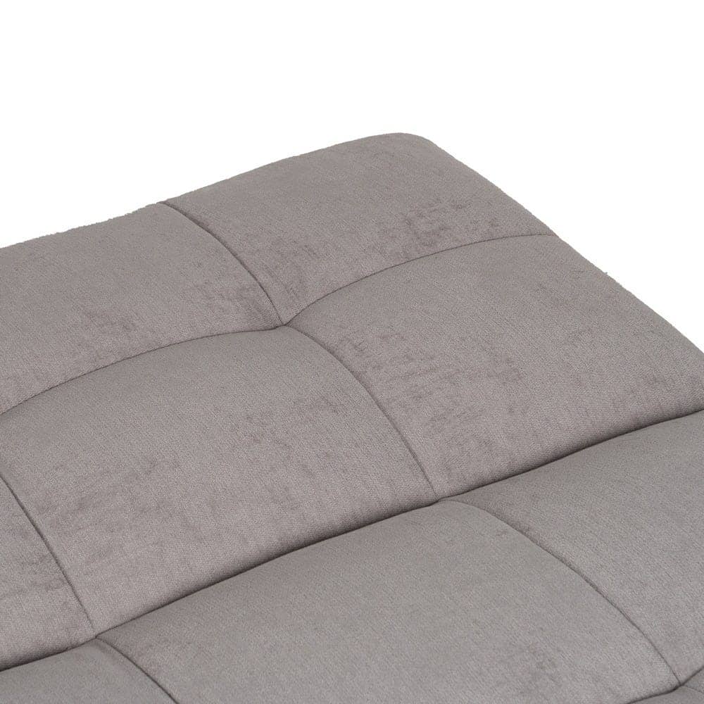 Sofá Cama Gris en Chenilla con Diseño Contemporáneo - 86 cm, Estructura de Madera, Colchón 178x107.5 cm, Ideal para Salón y Visitas, Resistente y Elegante - Imagen 8