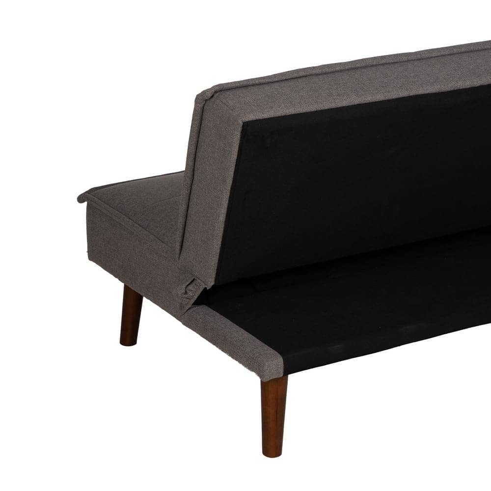 Sofá Cama Gris en Chenilla para Salón Compacto - Diseño Moderno y Confort Superior, 181x101 cm, Estructura Resistente y Ergonomía Ideal - Imagen 14