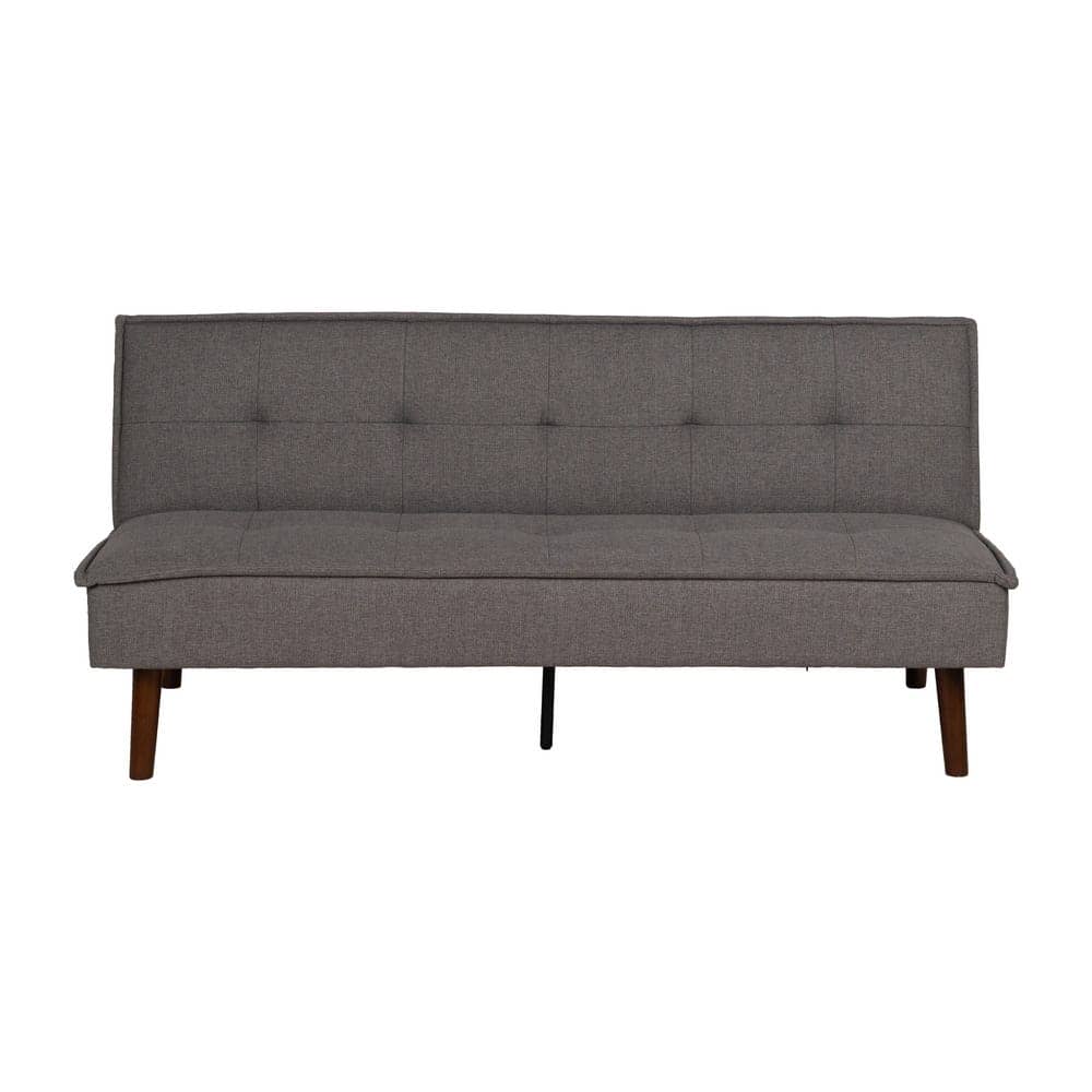Sofá Cama Gris en Chenilla para Salón Compacto - Diseño Moderno y Confort Superior, 181x101 cm, Estructura Resistente y Ergonomía Ideal - Imagen 3