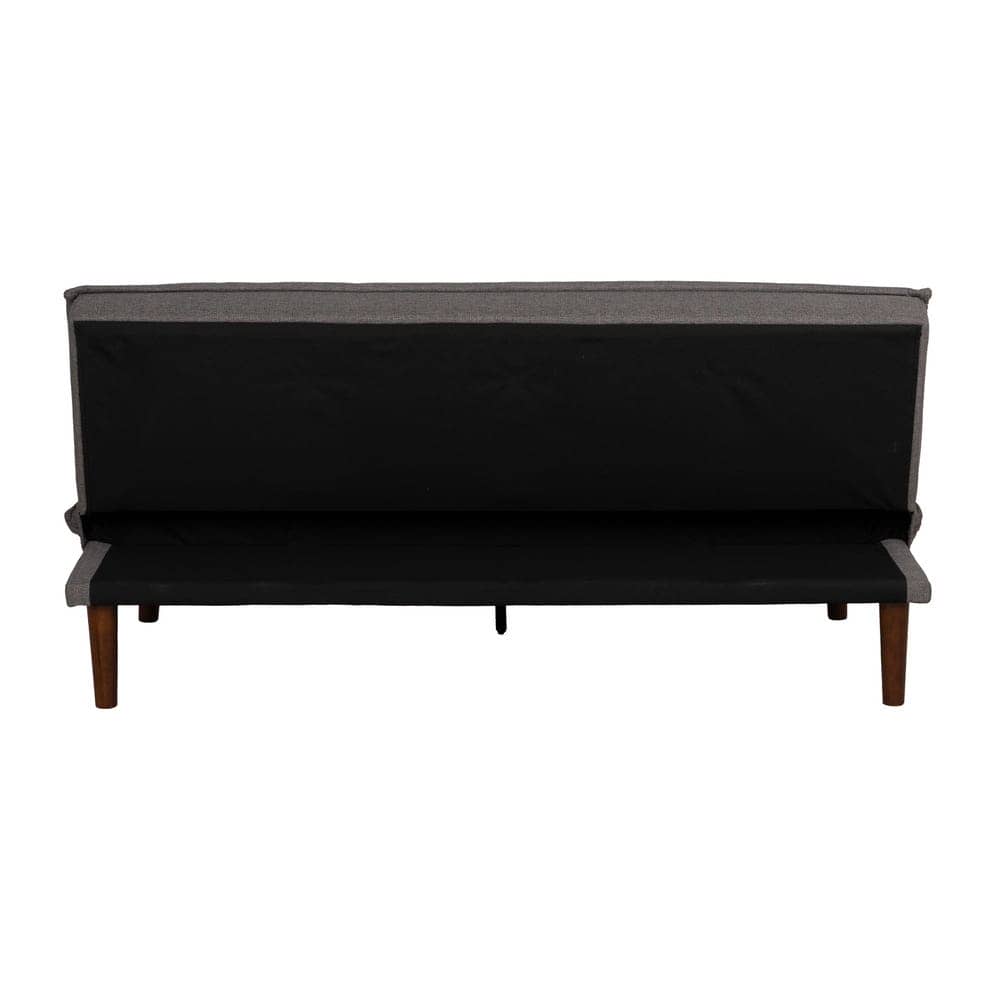 Sofá Cama Gris en Chenilla para Salón Compacto - Diseño Moderno y Confort Superior, 181x101 cm, Estructura Resistente y Ergonomía Ideal - Imagen 4