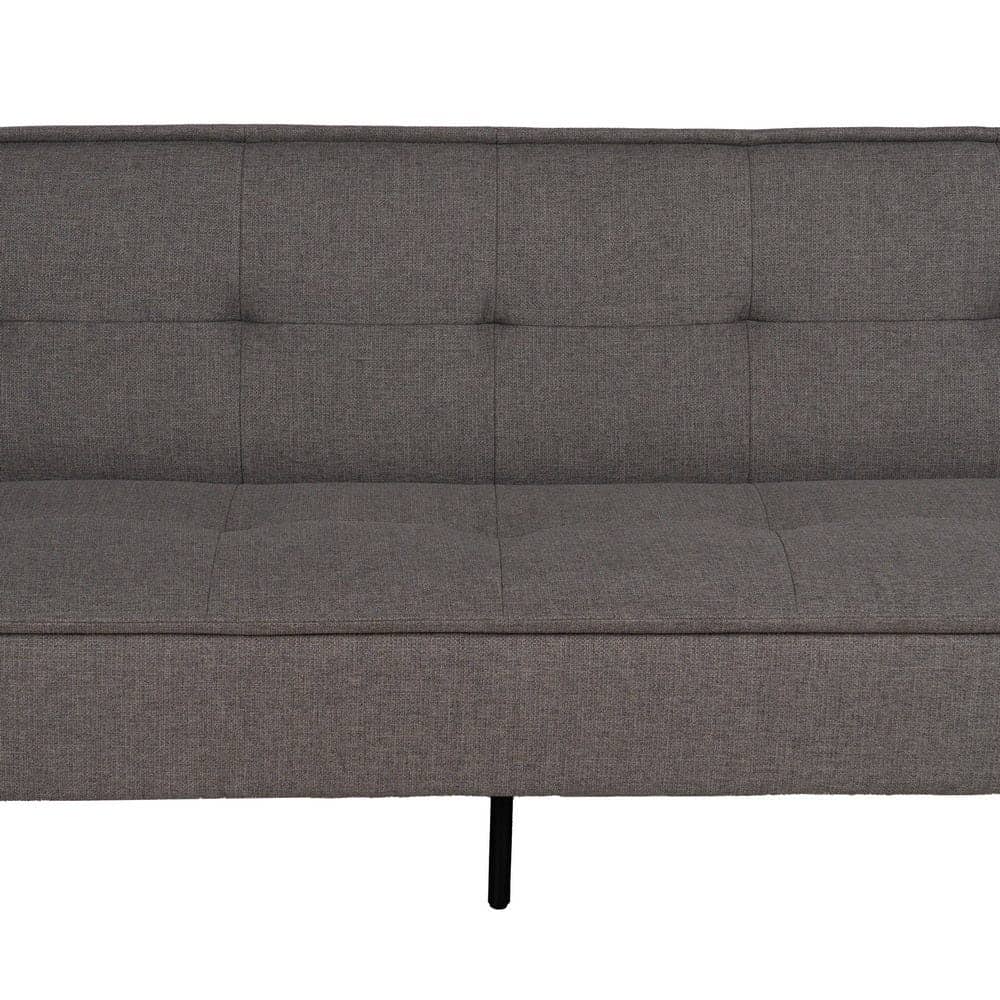 Sofá Cama Gris en Chenilla para Salón Compacto - Diseño Moderno y Confort Superior, 181x101 cm, Estructura Resistente y Ergonomía Ideal - Imagen 7