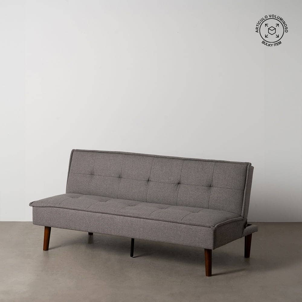 Sofá Cama Gris en Chenilla para Salón Compacto - Diseño Moderno y Confort Superior, 181x101 cm, Estructura Resistente y Ergonomía Ideal - Imagen 17