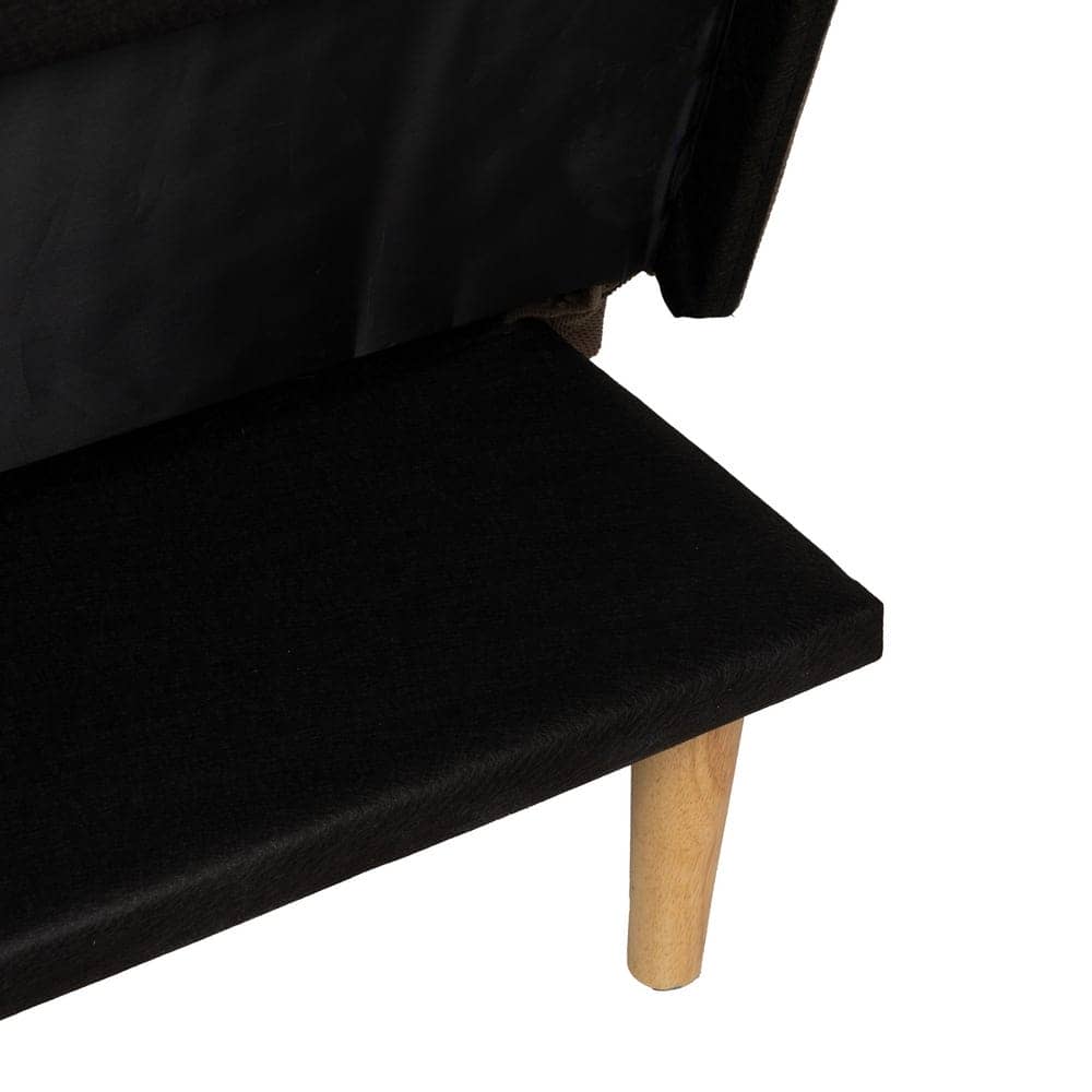 Sofá Cama Taupe Moderno de Madera Eucalipto - Diseño Chic y Funcional 175x97 cm para Espacios Reducidos - Imagen 12