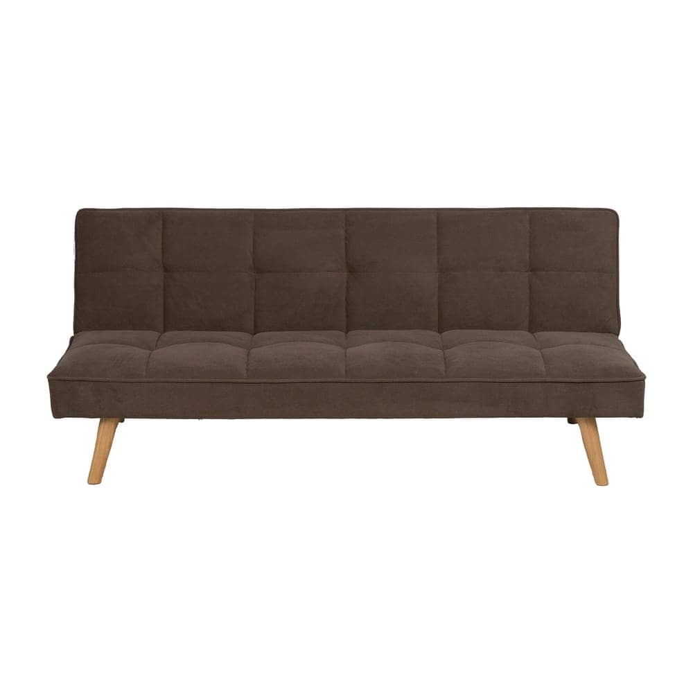 Sofá Cama Taupe Moderno de Madera Eucalipto - Diseño Chic y Funcional 175x97 cm para Espacios Reducidos - Imagen 3
