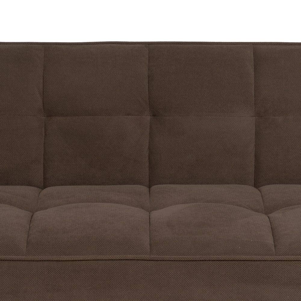 Sofá Cama Taupe Moderno de Madera Eucalipto - Diseño Chic y Funcional 175x97 cm para Espacios Reducidos - Imagen 7