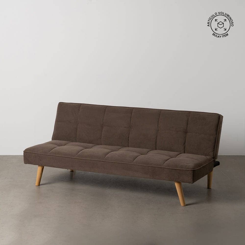 Sofá Cama Taupe Moderno de Madera Eucalipto - Diseño Chic y Funcional 175x97 cm para Espacios Reducidos - Imagen 15