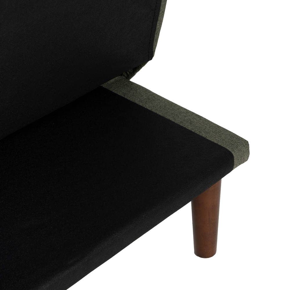 Sofá Cama Verde en Chenilla con Estructura de Madera - Diseño Moderno y Funcional, 181x101 cm, Ideal para Salones Contemporáneos - Imagen 13