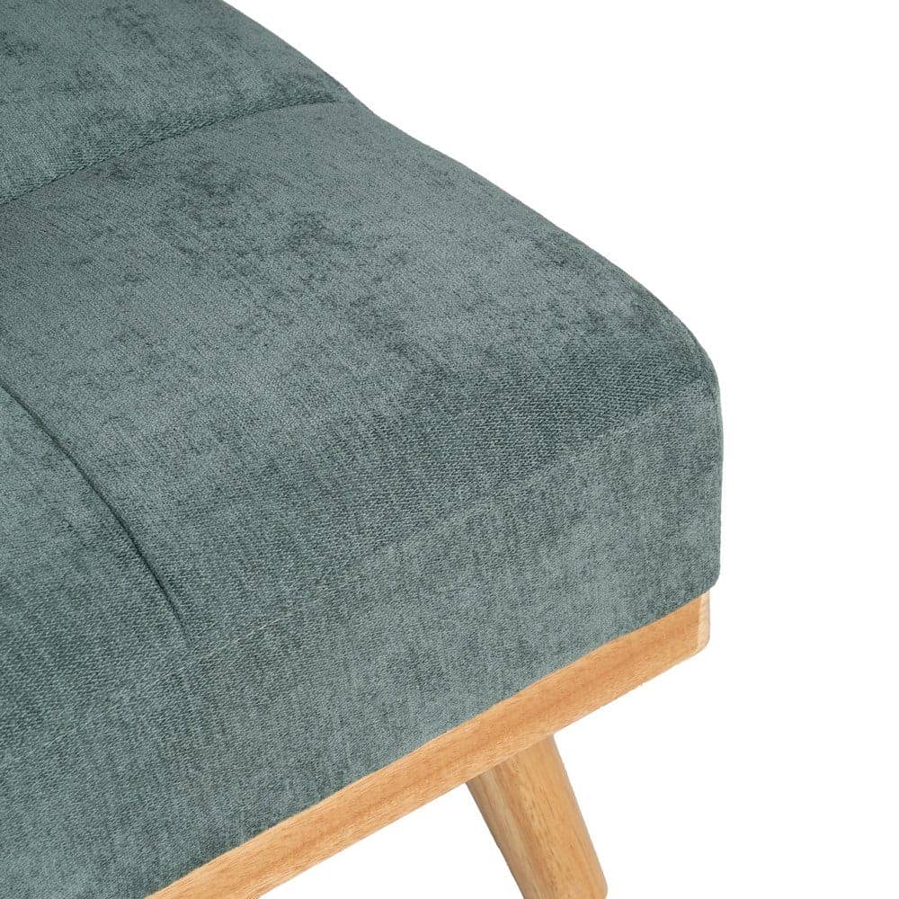 Sofá Cama Verde en Chenilla para Salón - Diseño Moderno y Funcionalidad, 178x107.5 cm, Estructura Robusta y Confortable - Imagen 10