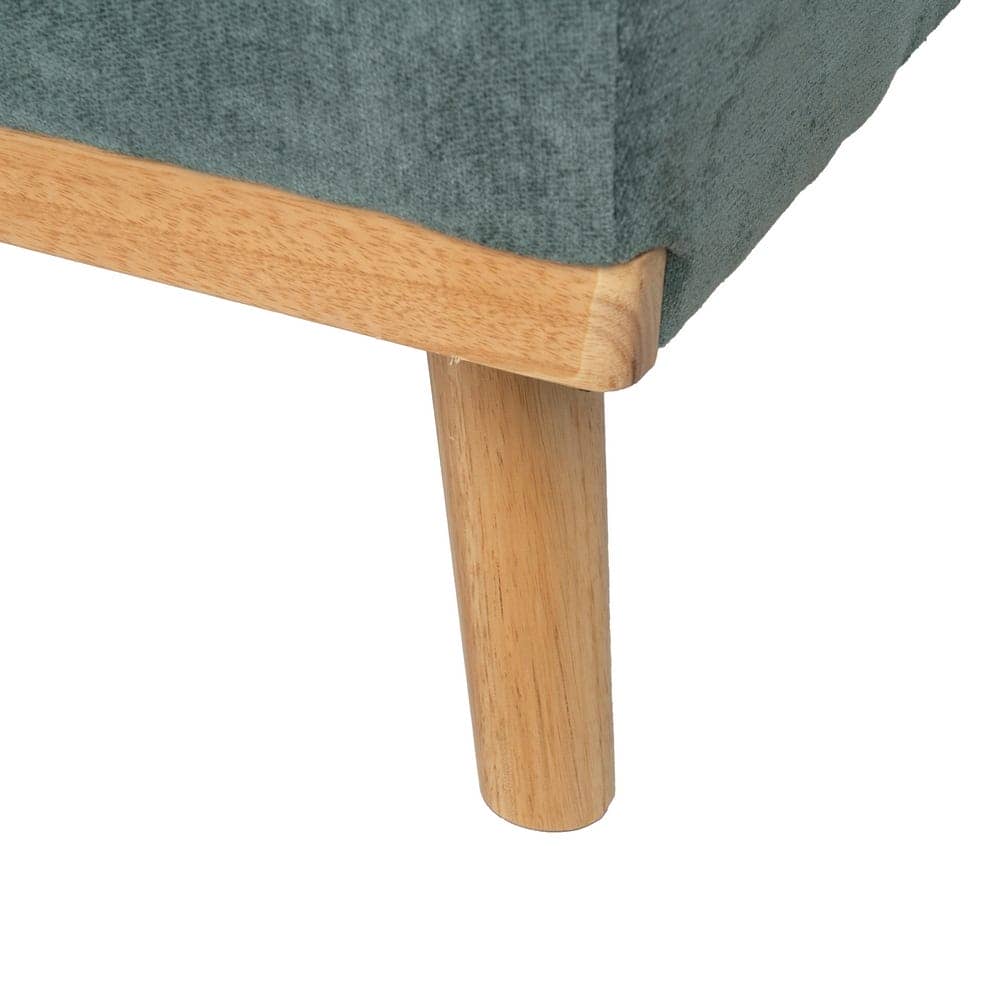 Sofá Cama Verde en Chenilla para Salón - Diseño Moderno y Funcionalidad, 178x107.5 cm, Estructura Robusta y Confortable - Imagen 14