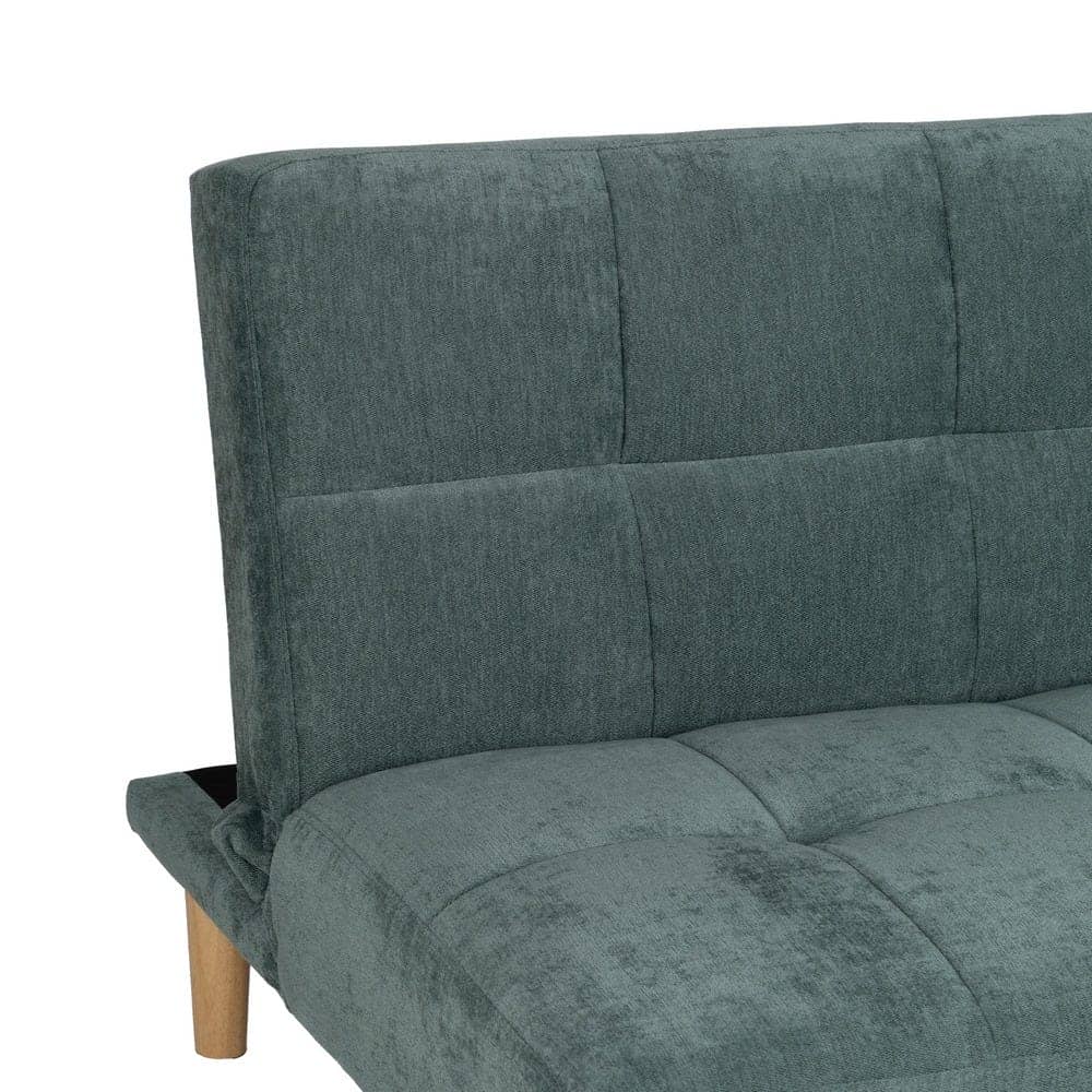 Sofá Cama Verde en Chenilla para Salón - Diseño Moderno y Funcionalidad, 178x107.5 cm, Estructura Robusta y Confortable - Imagen 5