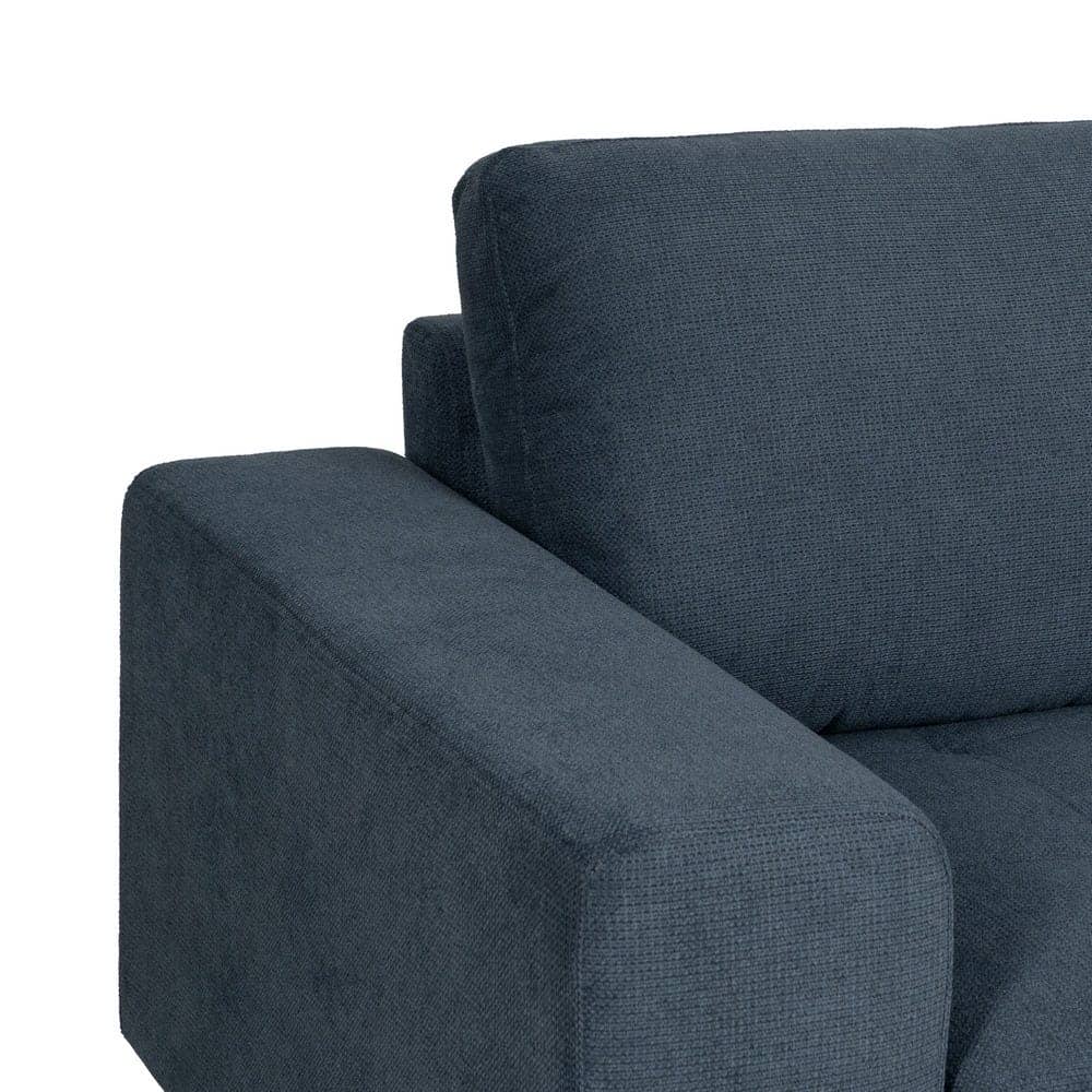 Sofá Chaise Longue Derecha Crema de 290 cm - Diseño Elegante y Confortable para Salones Modernos - Imagen 4