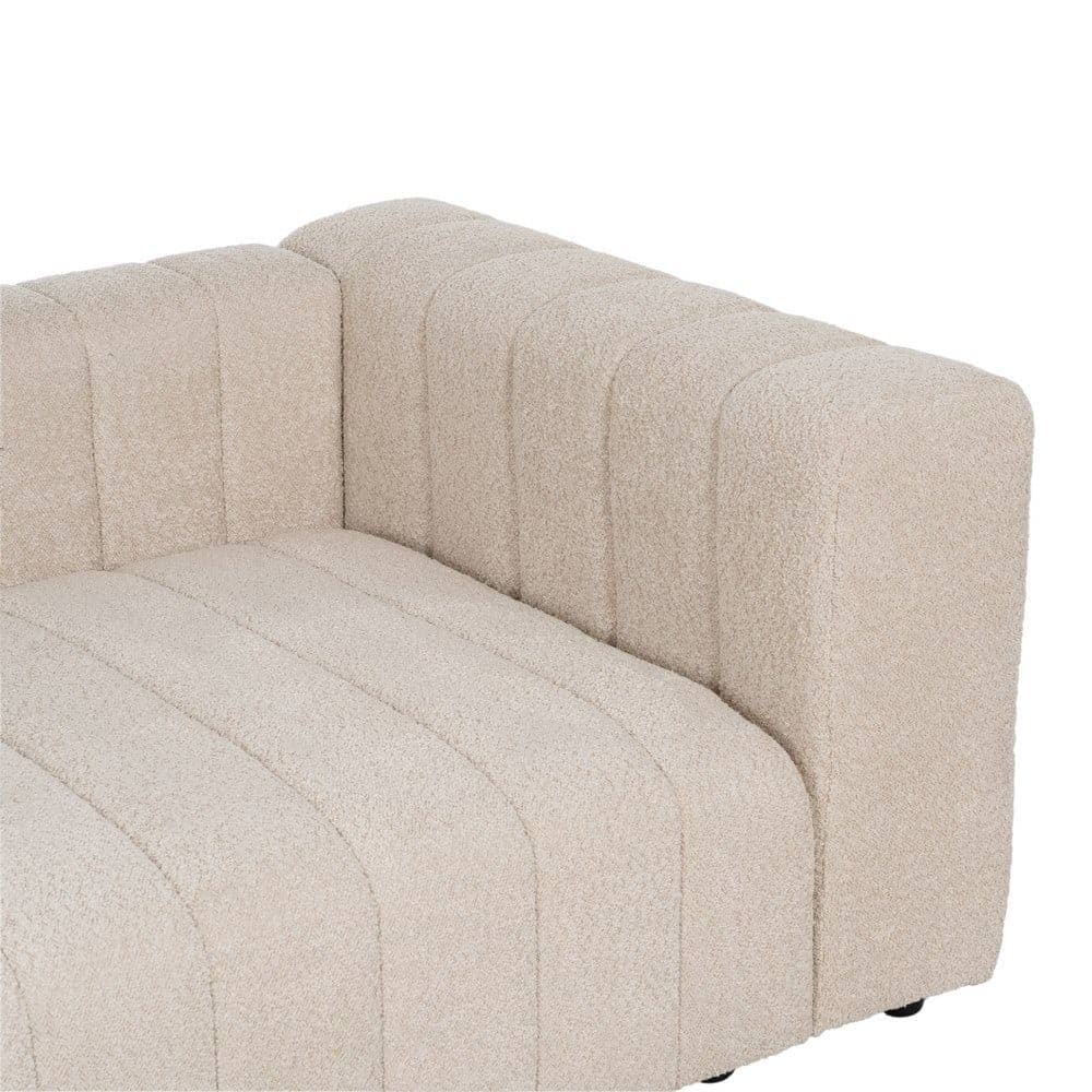 Sofá Desestructurado Beige de 150 cm para Salón Moderno - Diseño Contemporáneo y Confort Inigualable - Imagen 9