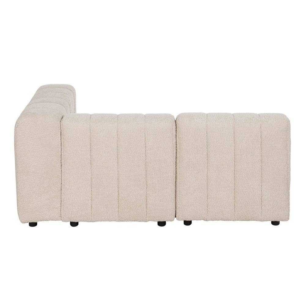 Sofá Desestructurado Beige de 150 cm para Salón Moderno - Diseño Contemporáneo y Confort Inigualable - Imagen 5