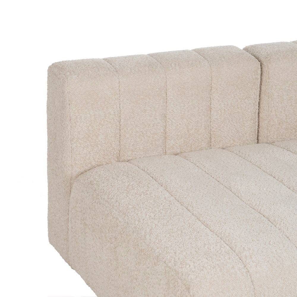Sofá Desestructurado Beige de 150 cm para Salón Moderno - Diseño Contemporáneo y Confort Inigualable - Imagen 6