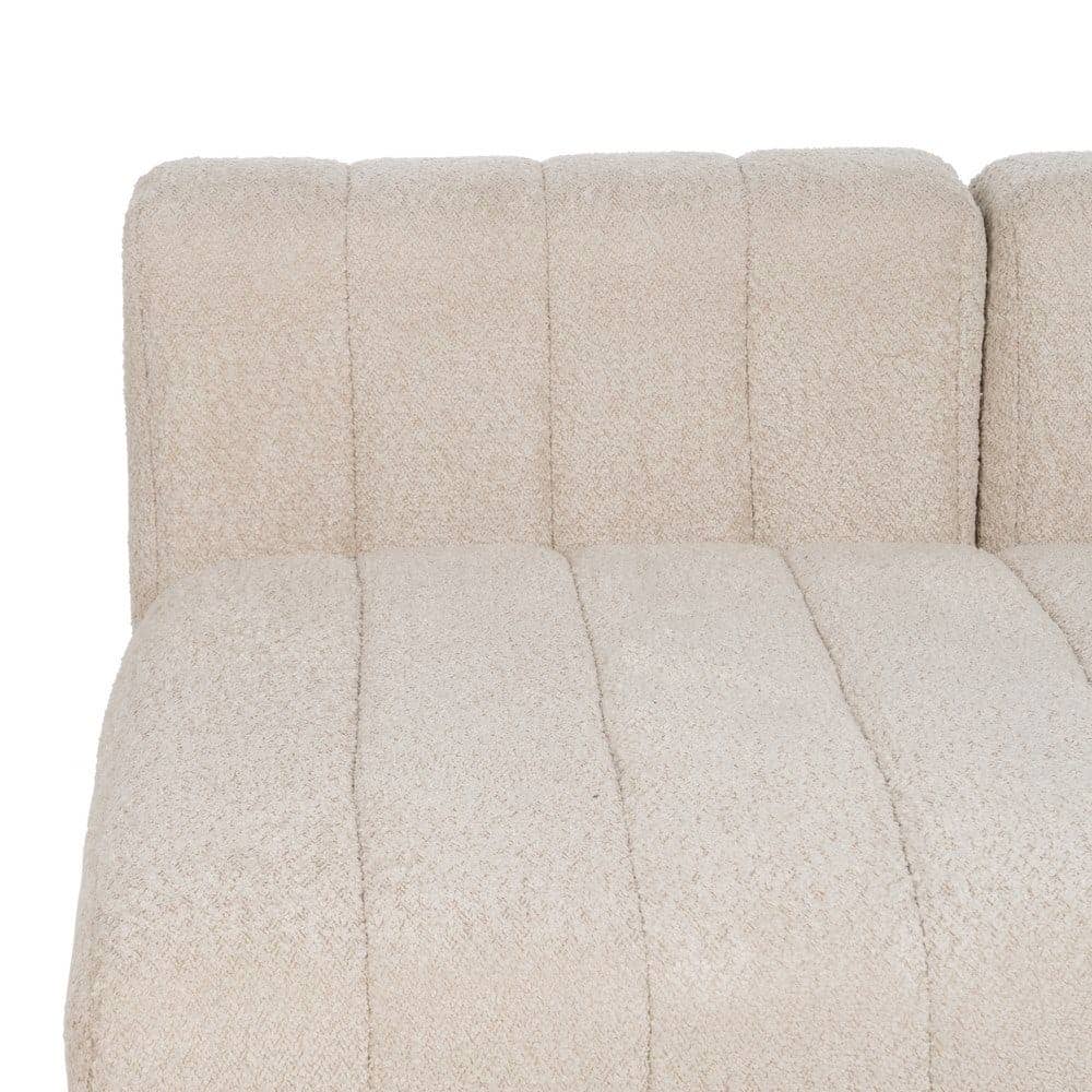 Sofá Desestructurado Beige de 150 cm para Salón Moderno - Diseño Contemporáneo y Confort Inigualable - Imagen 8