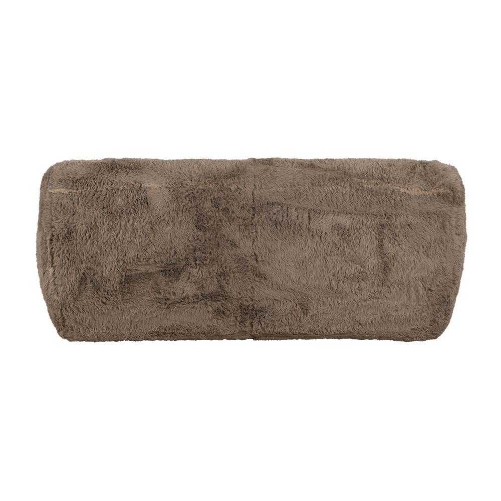 Sofá Taupe de 2 Plazas en Tejido Elegante 185 cm - Comodidad y Estilo para tu Salón, Ideal para Espacios Compactos - Imagen 3