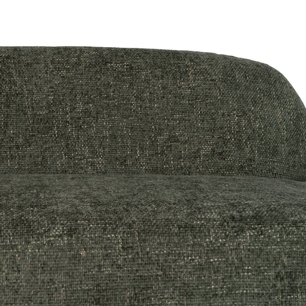 Sofá Verde Tejido Compacto de 180x92x70 cm para Salón - Estilo Moderno y Confort Ergonomico - Imagen 5