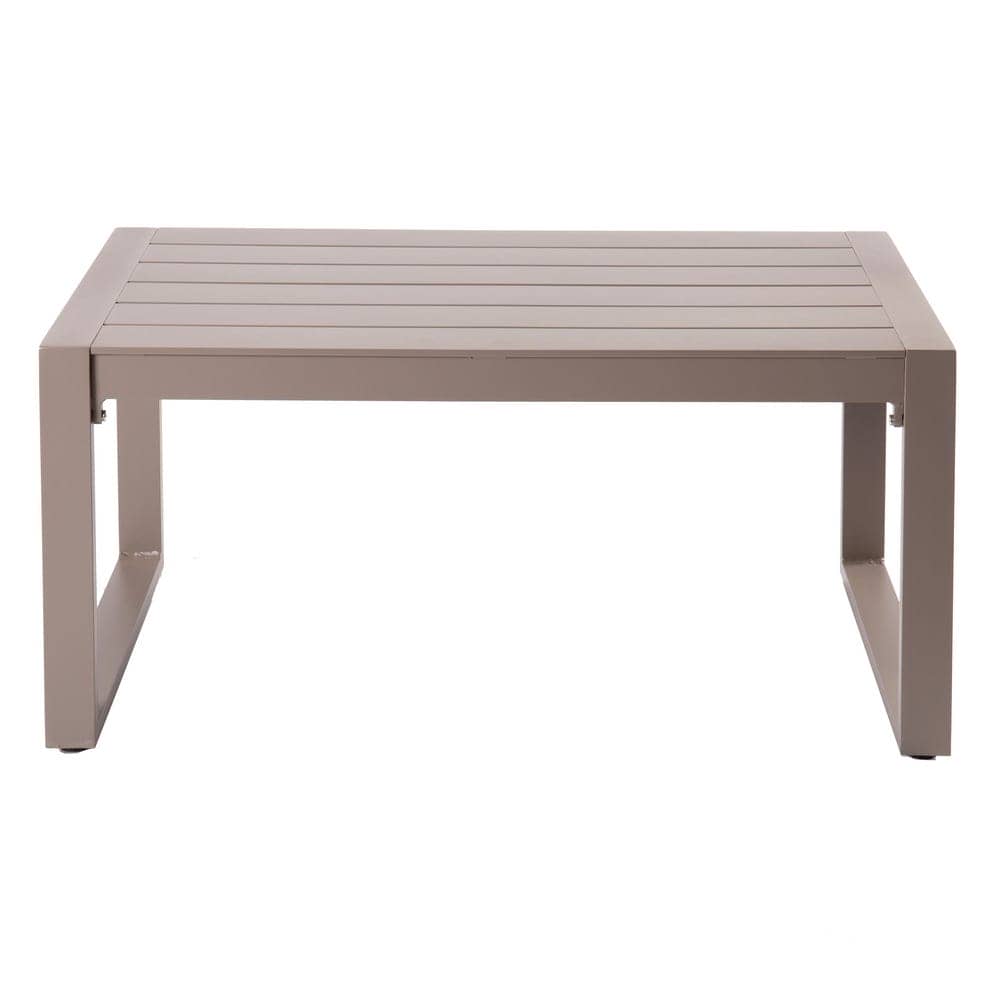 Mesa Baja de Exterior IO | Aluminio Color Limo - 92x51 cm - Imagen 2